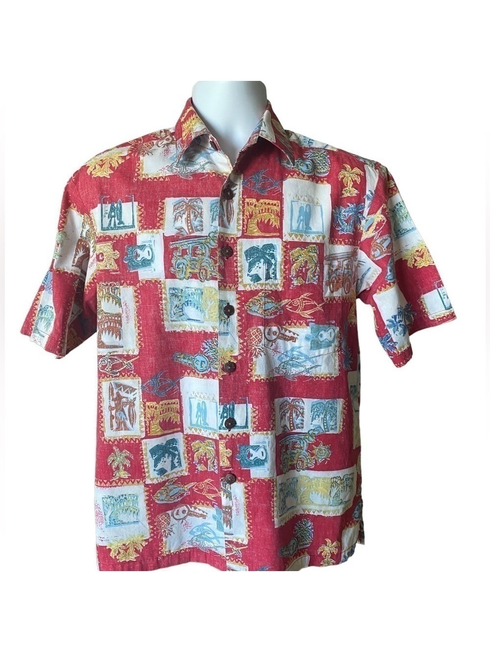 KAHALA 1936 Avi Kiriaty Collection Aloha Hawaiian Shirt Men S Small